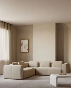 Sale Kave Home Blok Hoekbank Beige