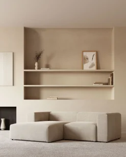 Best Kave Home Blok 2-Zits Hoekbank Beige