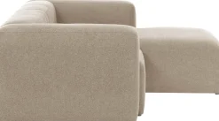 Kave Home Blok 2-Zits Hoekbank Beige