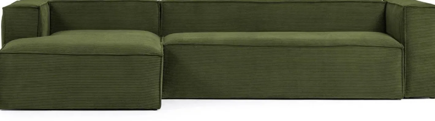 Clearance Kave Home Blok 4-Zits Hoekbank Groen