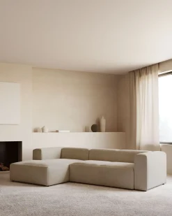 Hot Kave Home Blok 3-Zits Hoekbank Beige
