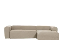 Outlet Kave Home Blok 3-Zits Hoekbank Beige
