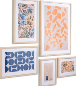 Hot COCO maison Bloom Set 5 Wanddecoratie Multi