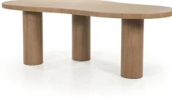New Eleonora Bobbie Eettafel Lichtbruin