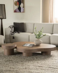 Clearance Eleonora Bobbie Salontafel Lichtbruin