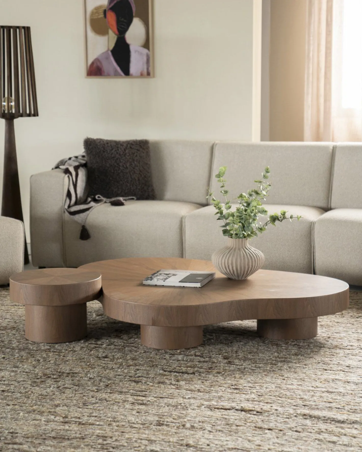 Clearance Eleonora Bobbie Salontafel Lichtbruin