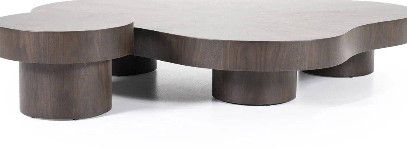 Outlet Eleonora Bobbie Salontafel Bruin