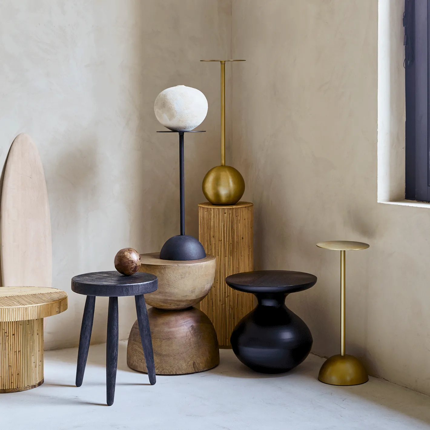 Outlet Urban Nature Culture Bol Small Bijzettafel Goud
