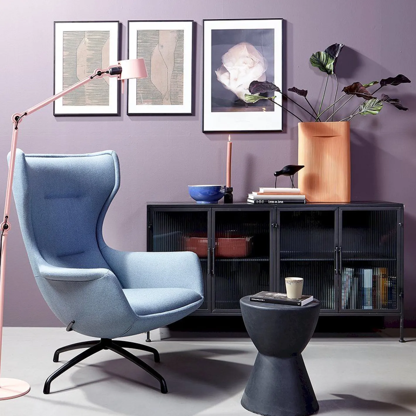 New Dutchbone Boli Dressoir Black