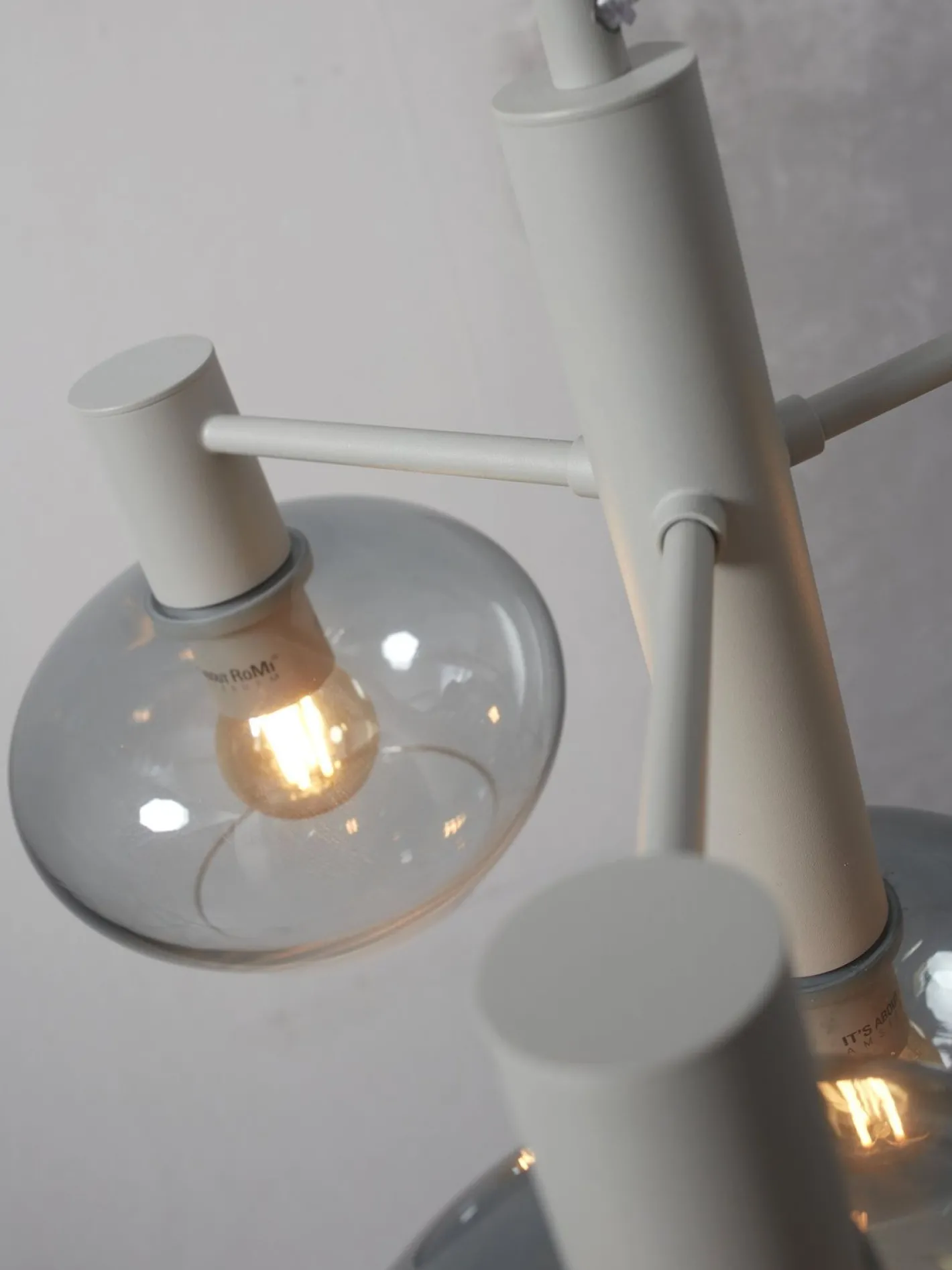 Hot It's about RoMi Bologna 4-lichts Hanglamp Light Grey