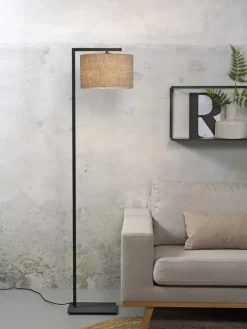 It's about RoMi Boston S Vloerlamp Dark Linen