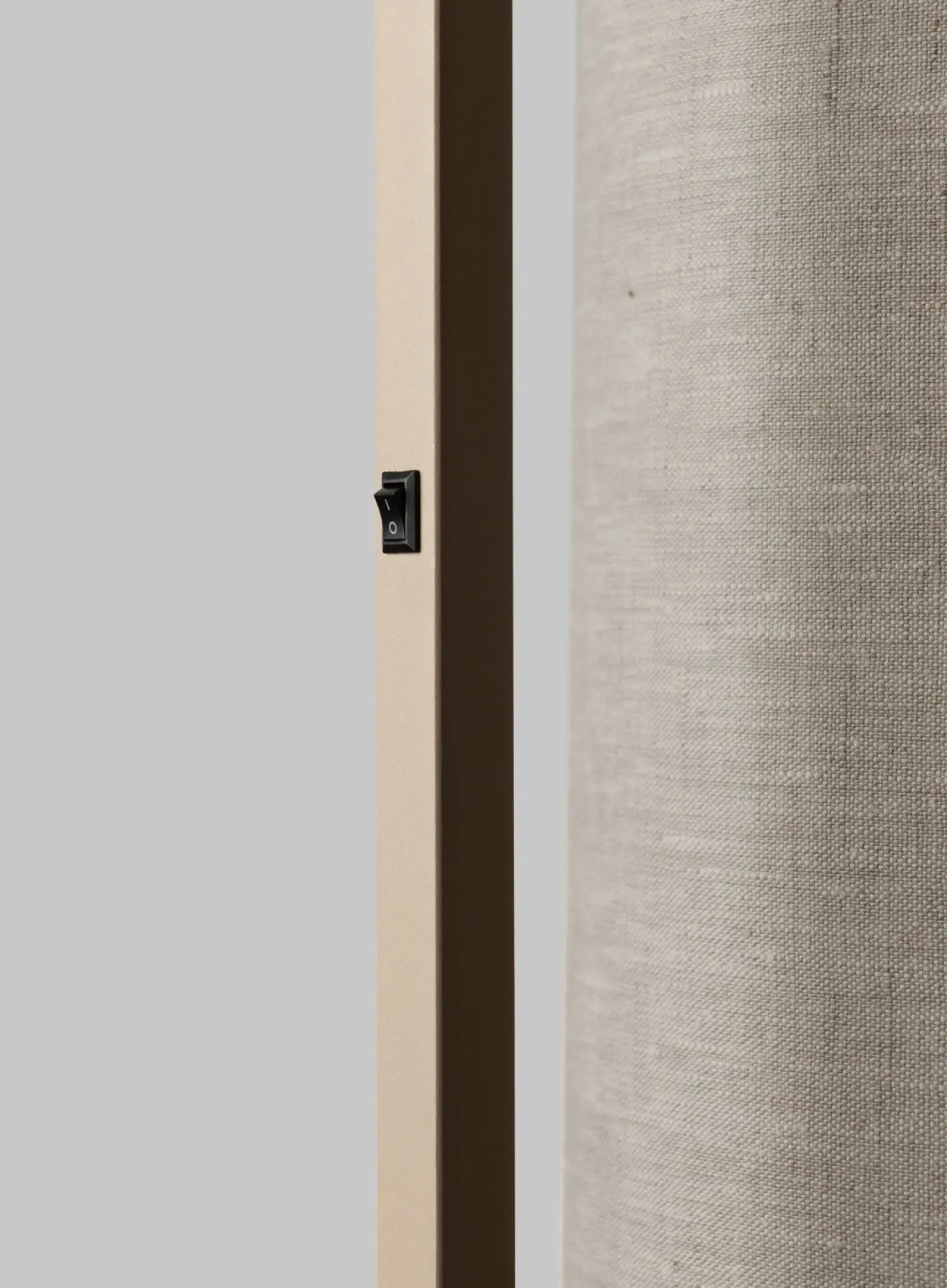 Discount It's about RoMi Boston Vloerlamp Sand, Dark Linen