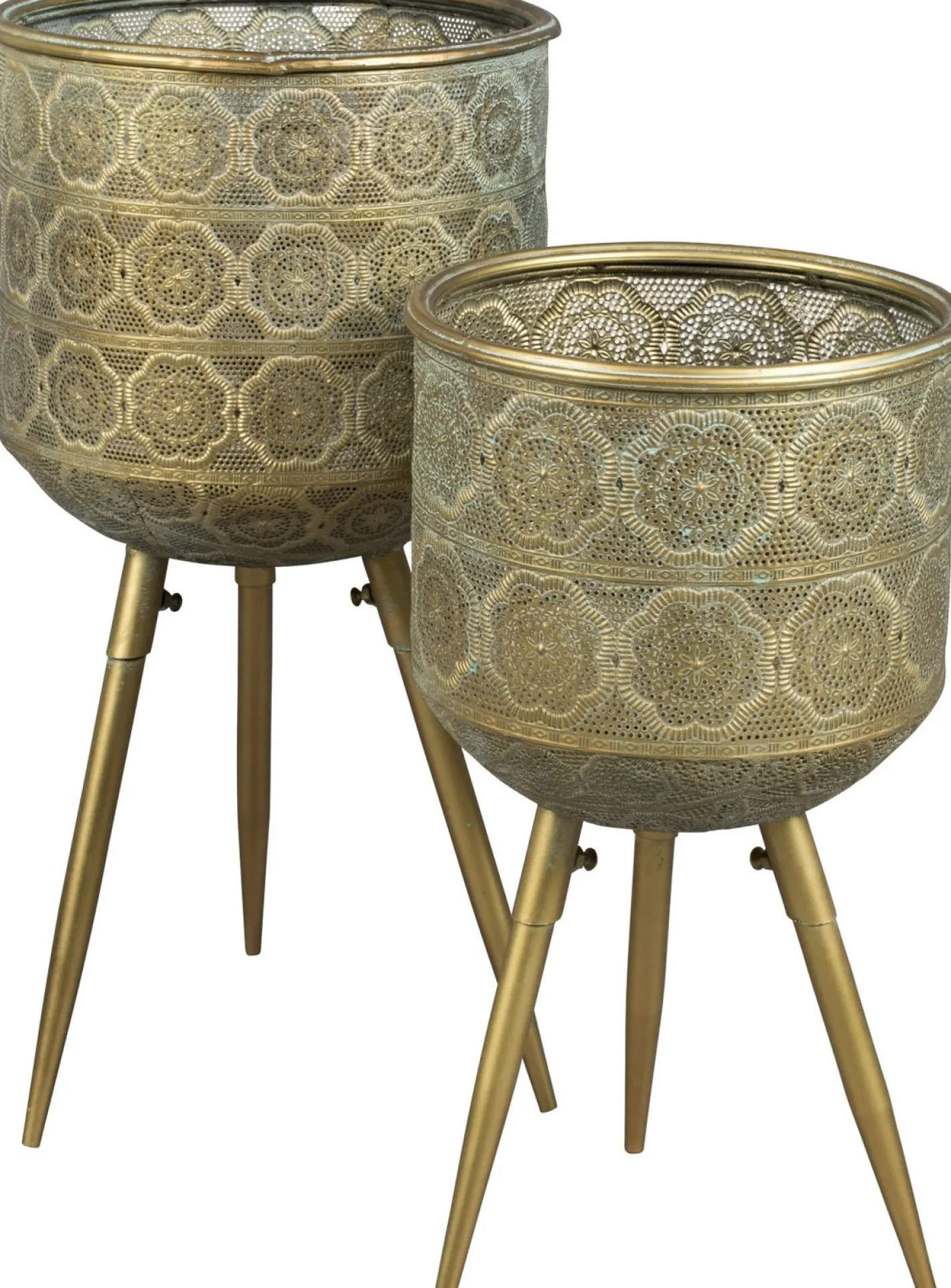 Discount Dutchbone Botanique Planthouder goud