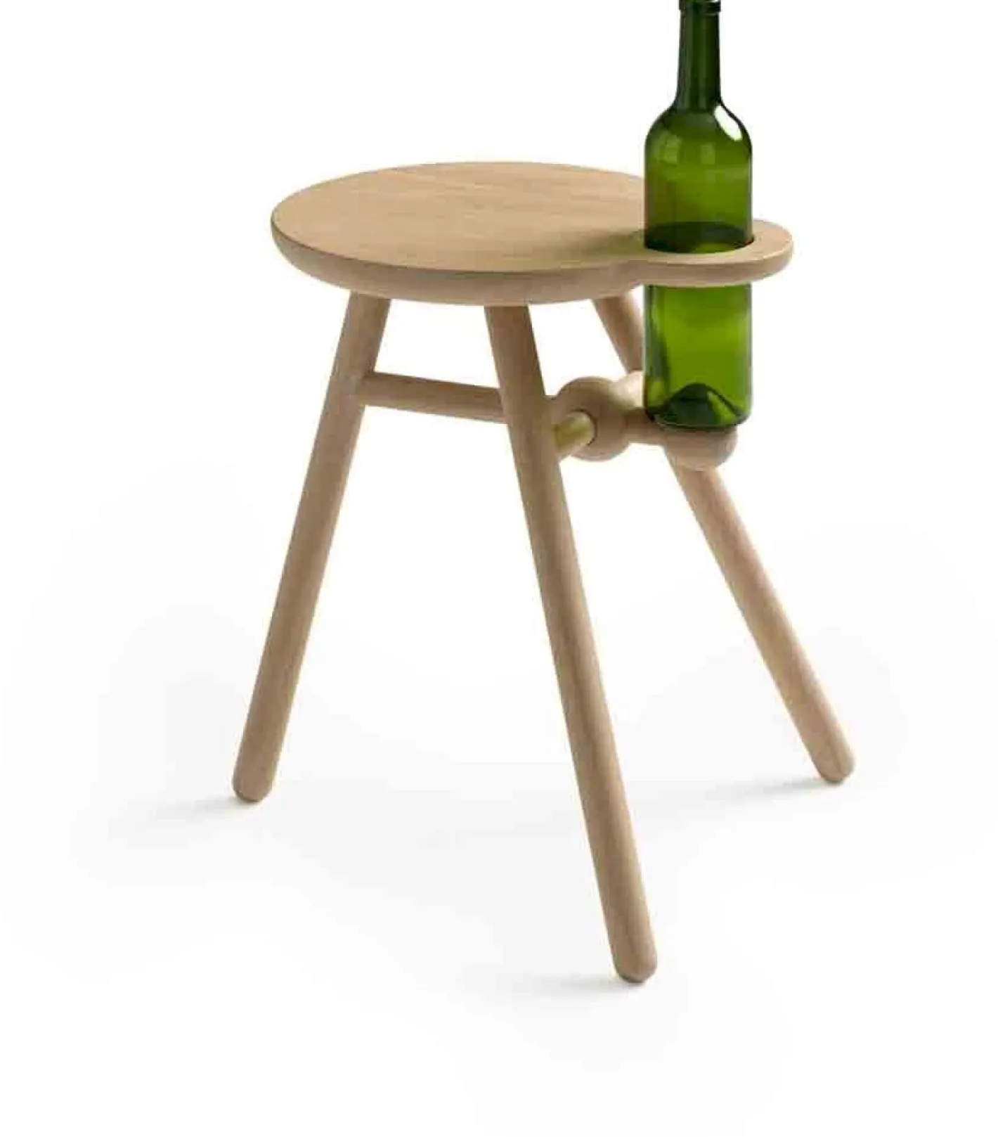 Online Pode Bottle Stool Bijzettafel Naturel