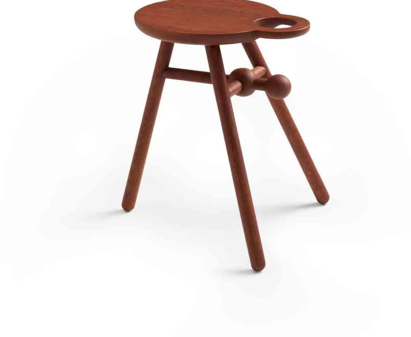 New Pode Bottle Stool Bijzettafel Rood