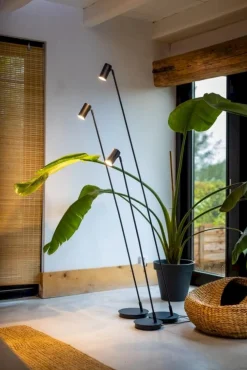 Online Eijerkamp Collectie Bowie Vloerlamp Zwart