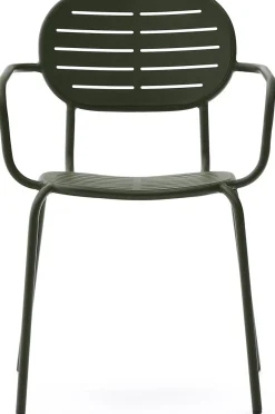 Sale Kave Home Brai Tuin Armstoel Donkergroen