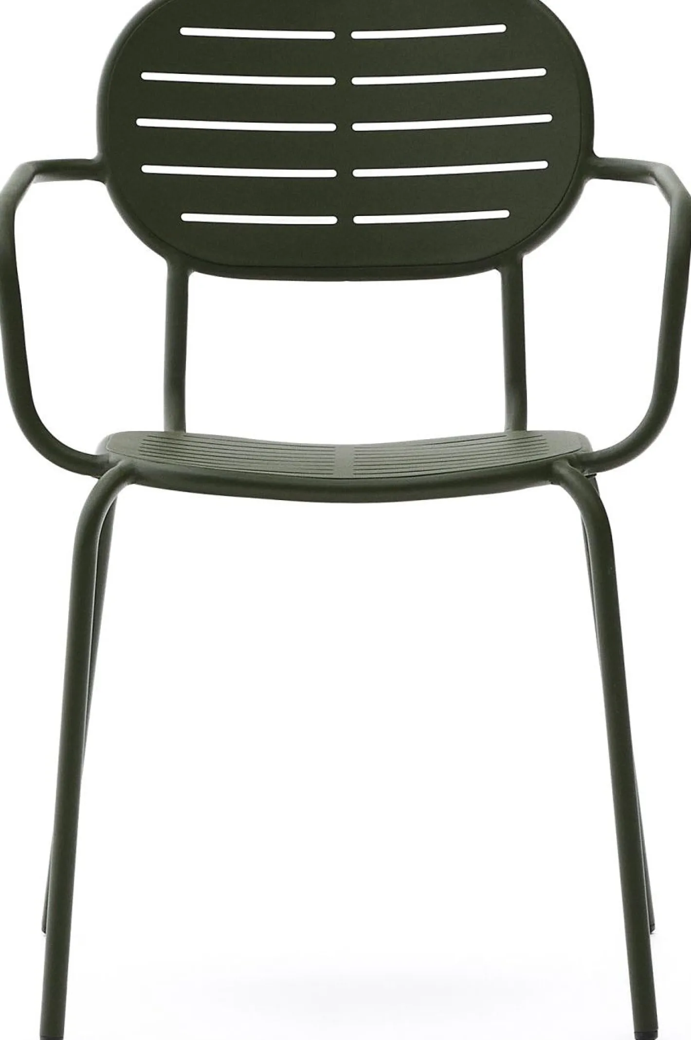 Sale Kave Home Brai Tuin Armstoel Donkergroen