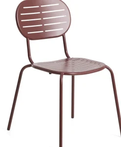 Kave Home Brai Tuinstoel Donkerrood