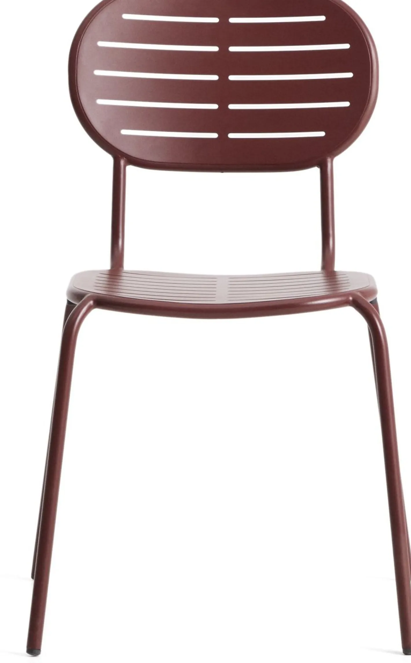 Kave Home Brai Tuinstoel Donkerrood