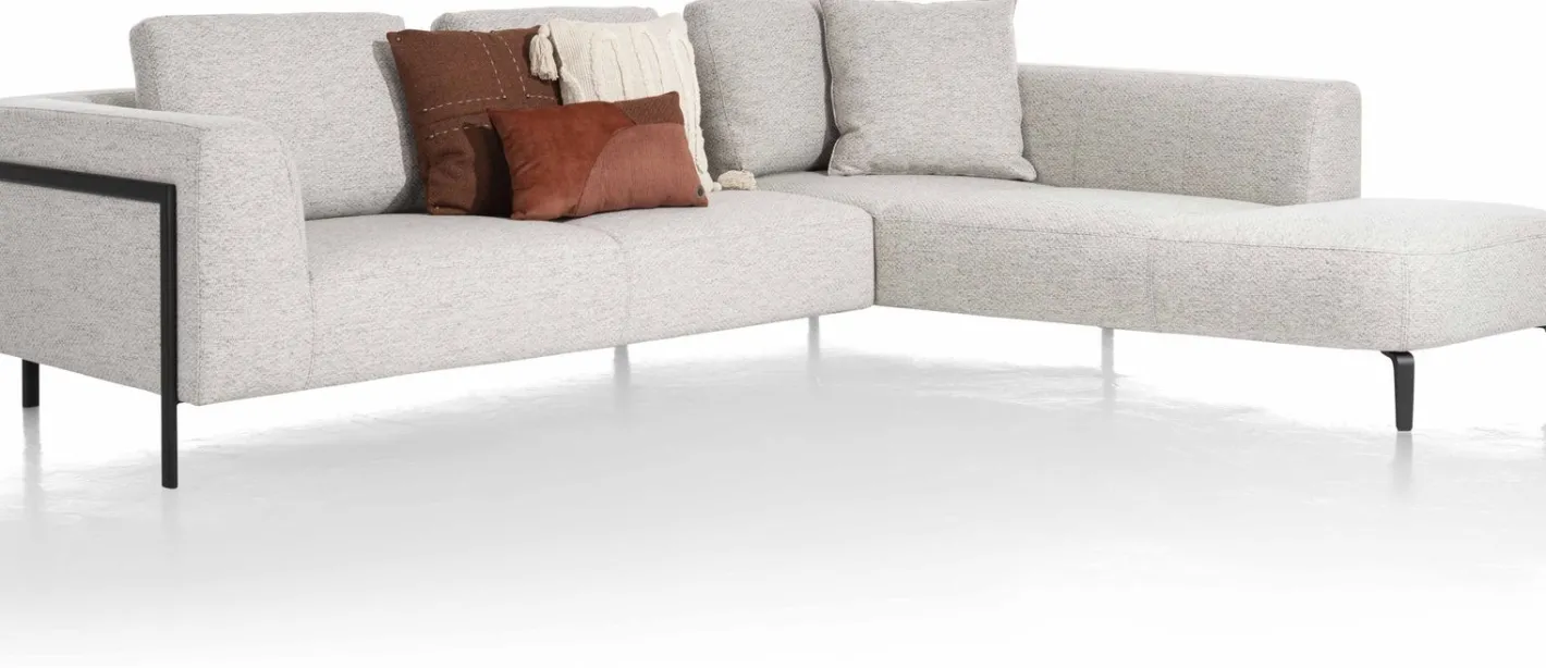 New XOOON Brampton Hoekbank Grey