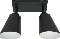 New It's about RoMi Bremen 2 spots Plafondlamp Black