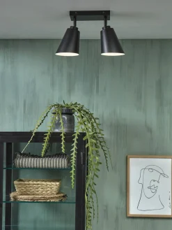 New It's about RoMi Bremen 2 spots Plafondlamp Black