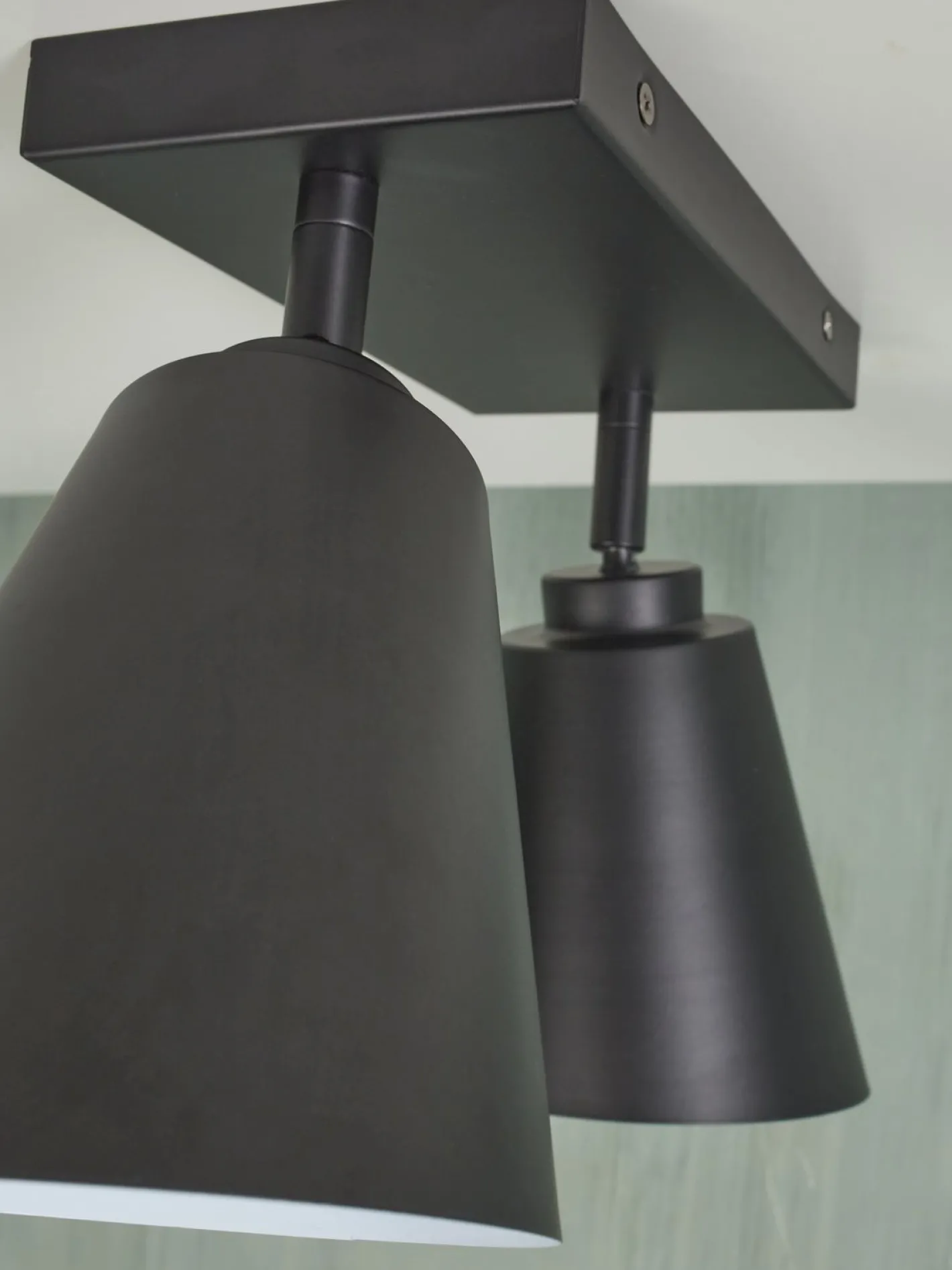 New It's about RoMi Bremen 2 spots Plafondlamp Black