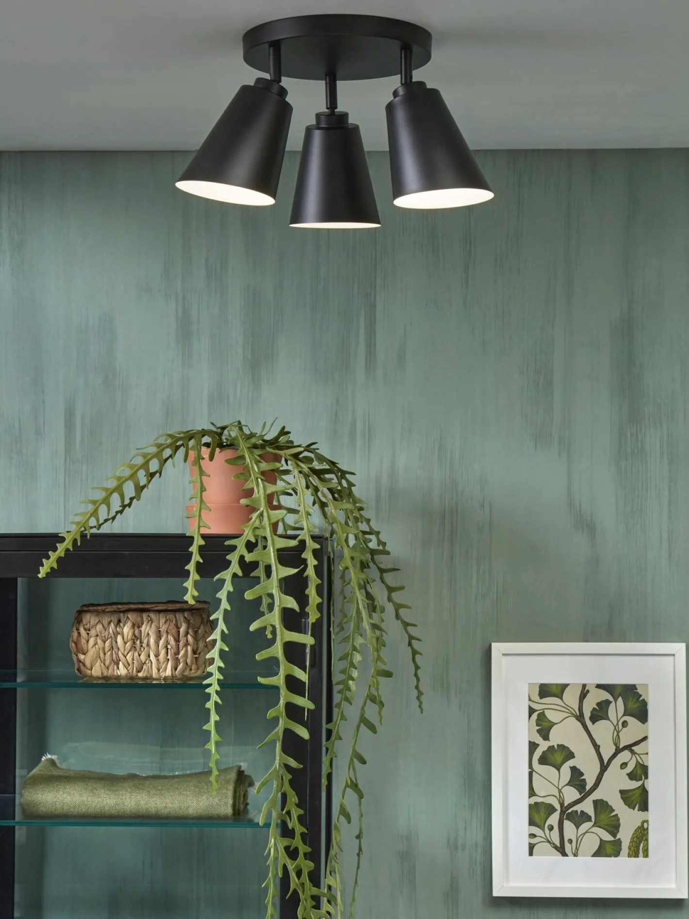 Online It's about RoMi Bremen 3 spots Plafondlamp Black