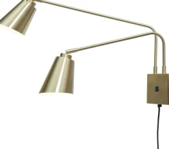 Online It's about RoMi Bremen 2 spots Wandlamp Gold