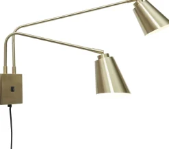 Online It's about RoMi Bremen 2 spots Wandlamp Gold