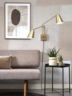 Online It's about RoMi Bremen 2 spots Wandlamp Gold