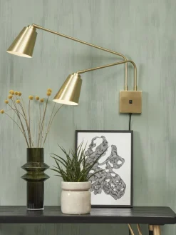 Online It's about RoMi Bremen 2 spots Wandlamp Gold
