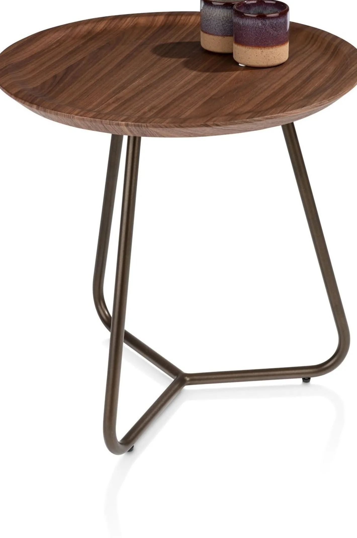 Outlet XOOON Brianza Bijzettafel Bruin