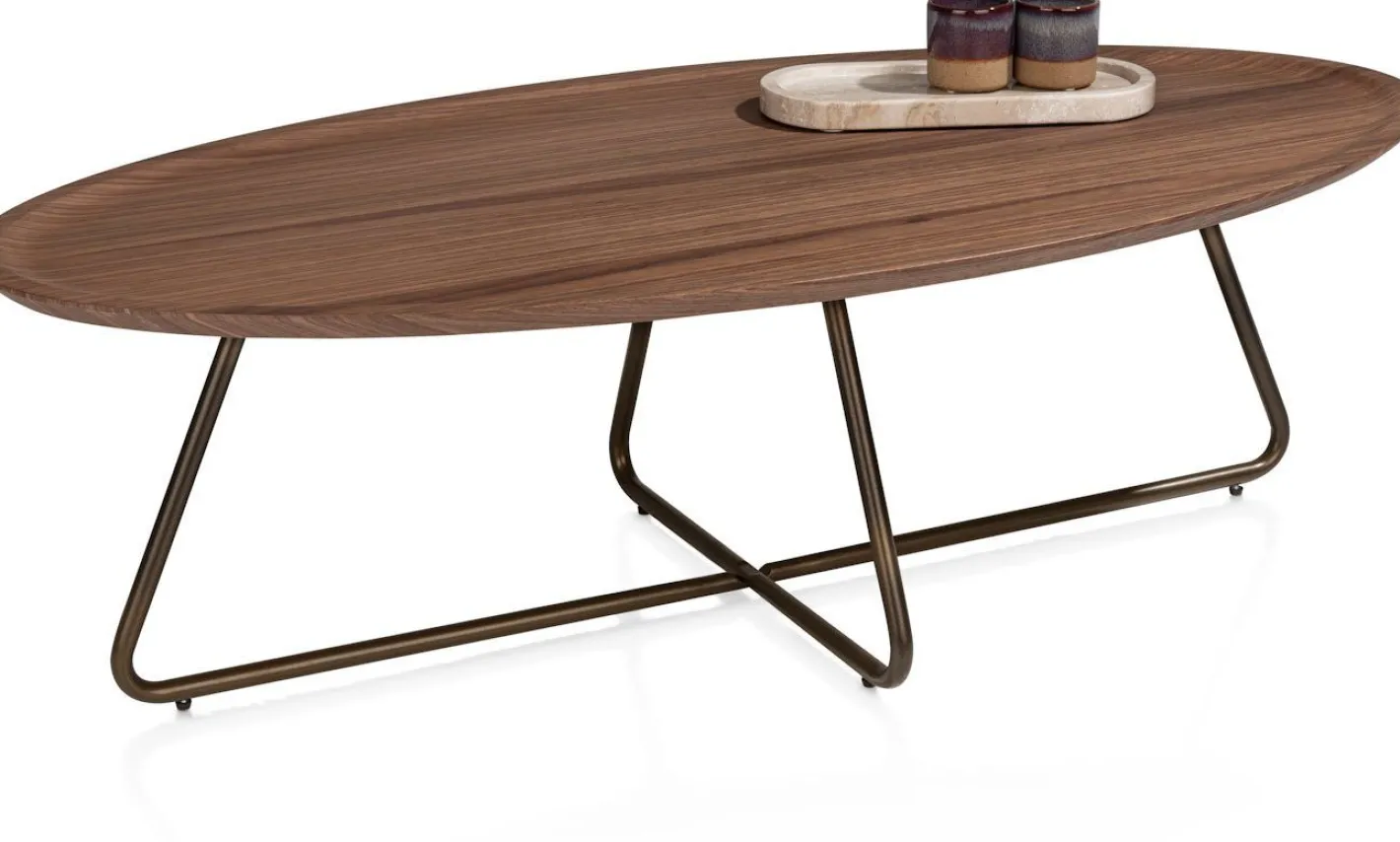Discount XOOON Brianza Salontafel Bruin