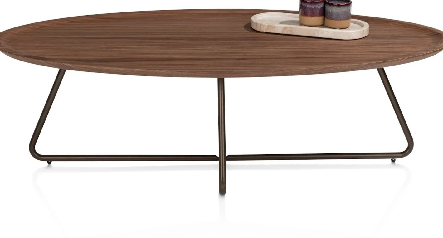 Discount XOOON Brianza Salontafel Bruin