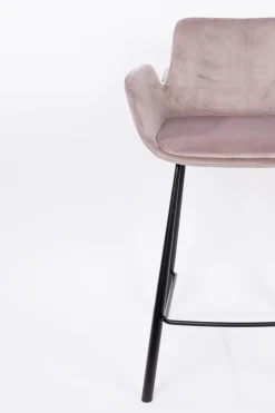 New Zuiver Brit (set van 2) Barkruk Pink