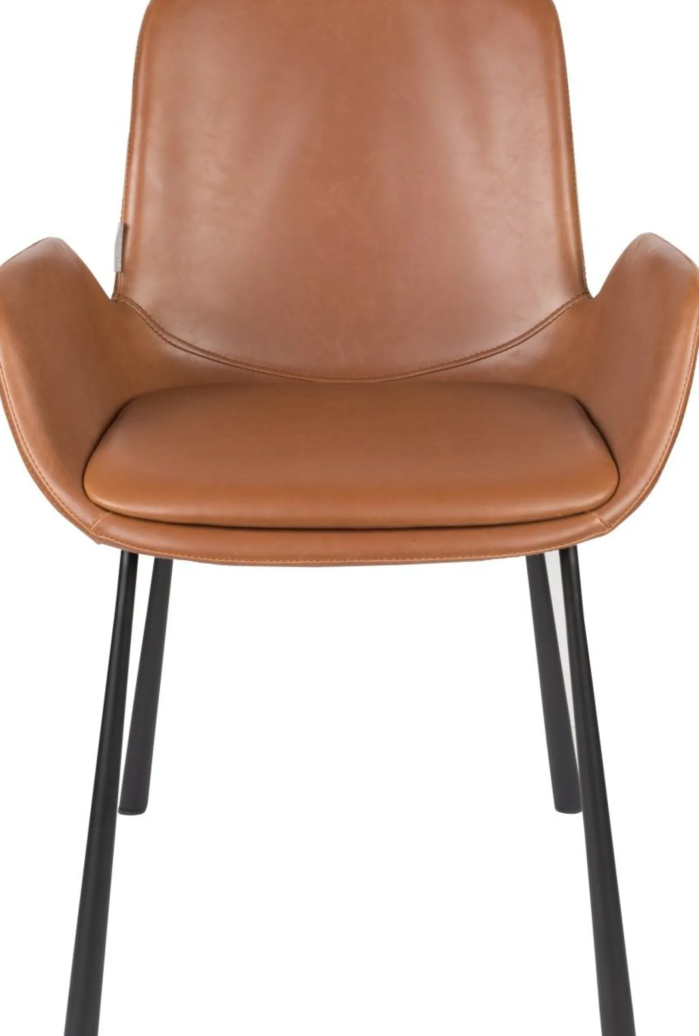 Discount Zuiver Brit (set van 2) Eetkamerstoel Brown