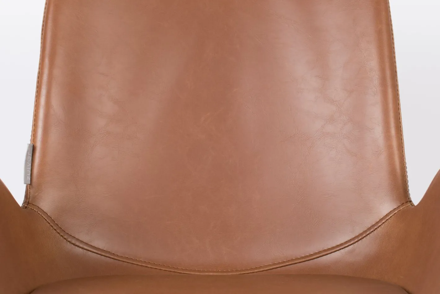 Discount Zuiver Brit (set van 2) Eetkamerstoel Brown