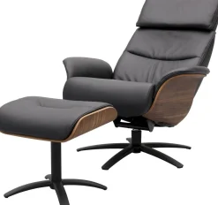 Clearance Trendhopper Brixen Relaxfauteuil Semi Black