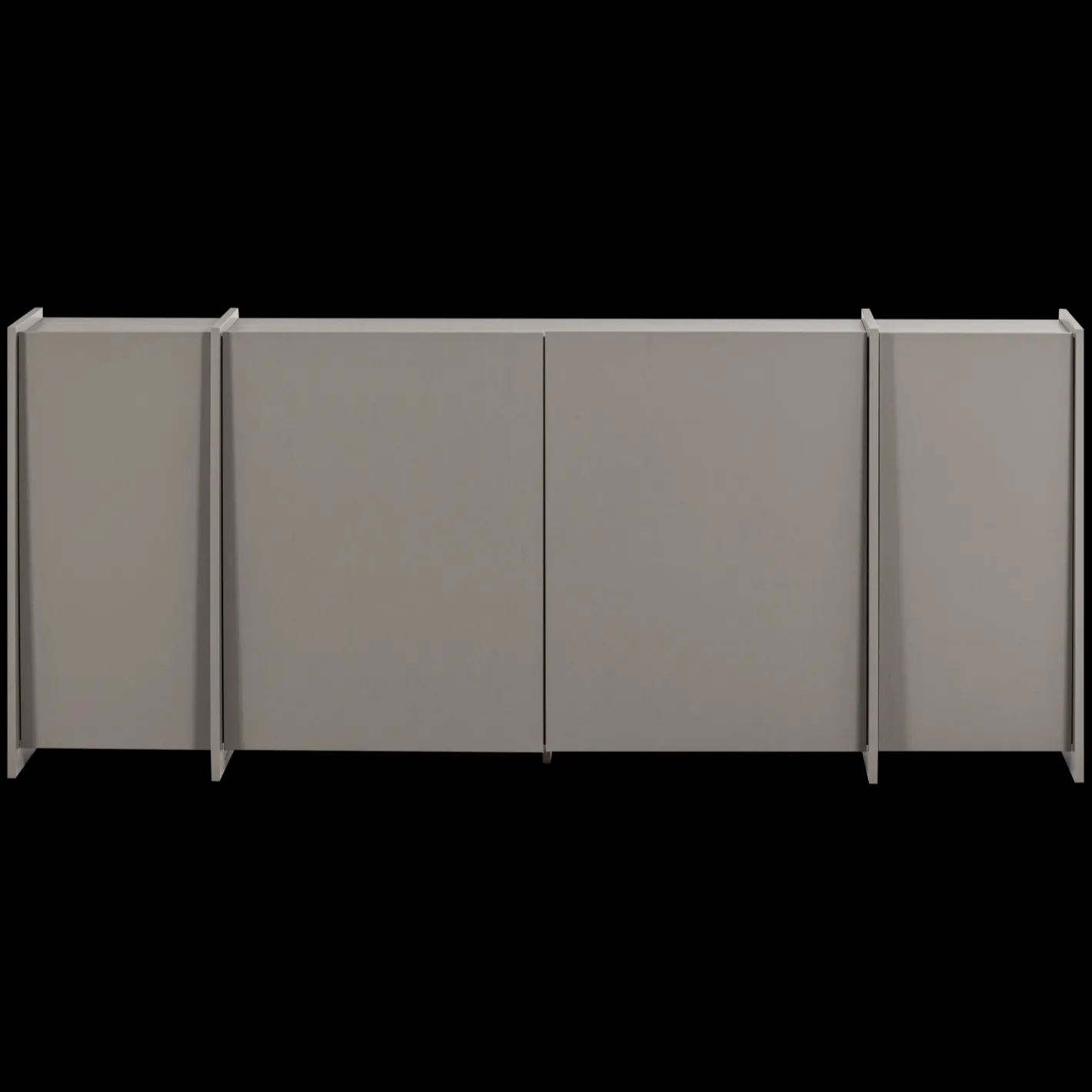 Best WOOOD Brock Dressoir Grijs