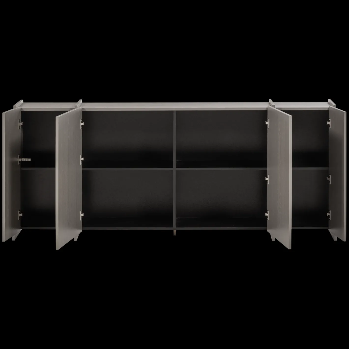 Best WOOOD Brock Dressoir Grijs