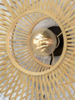 Good&Mojo Bromo Bamboo Wandlamp Natural