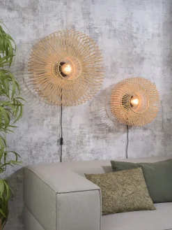 Good&Mojo Bromo Bamboo Wandlamp Natural