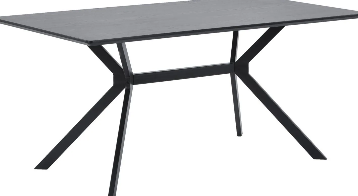 Online WOOOD Bruno Eettafel Zwart