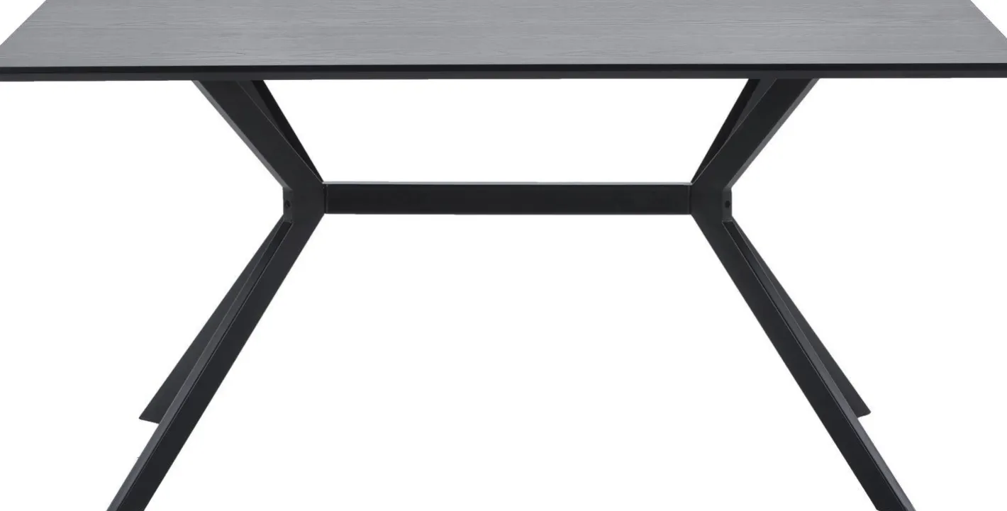 Online WOOOD Bruno Eettafel Zwart