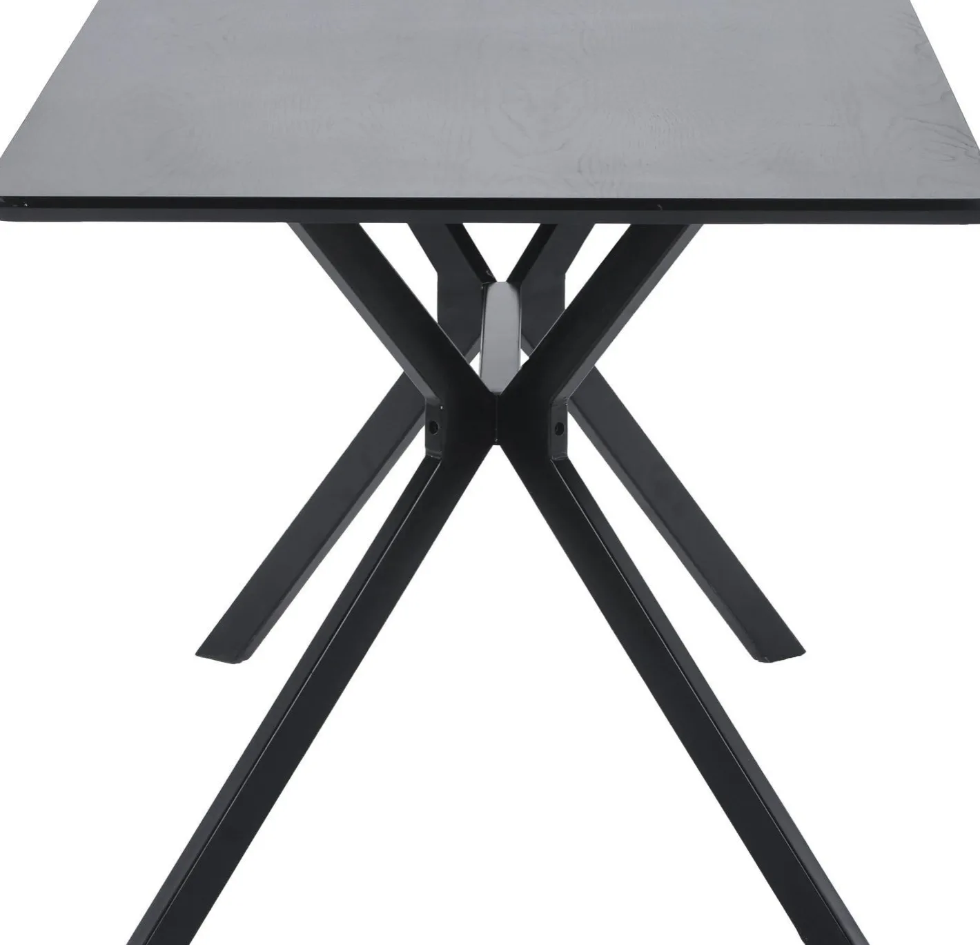 Online WOOOD Bruno Eettafel Zwart