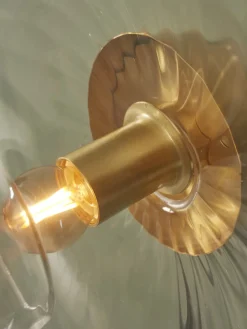 Clearance It's about RoMi Brussels Wandlamp Transparent, Gold