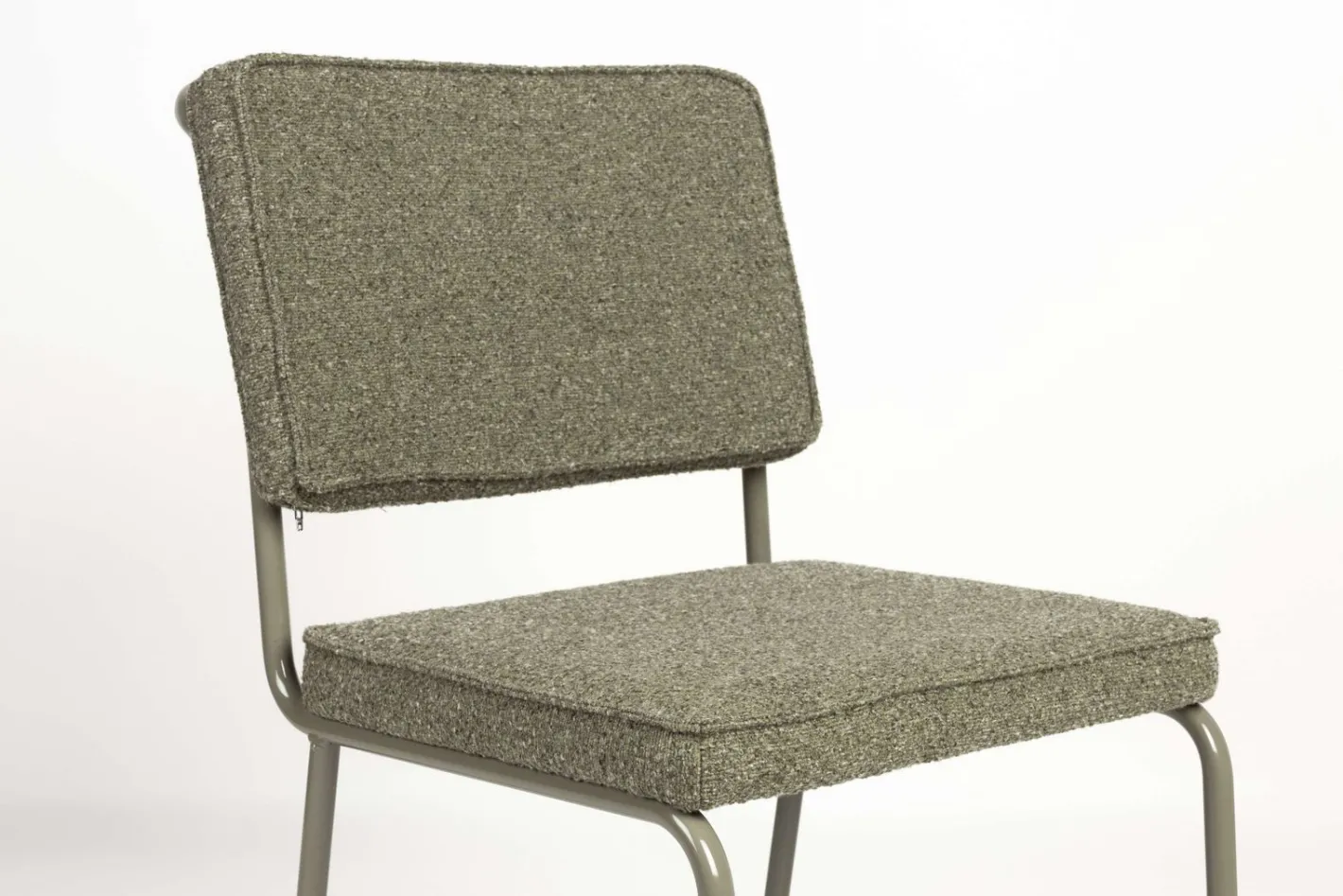 New Zuiver Buddy (set van 2) Eetkamerstoel Groen