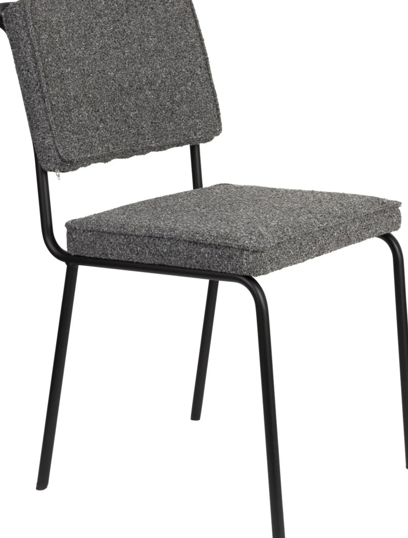 Hot Zuiver Buddy (set van 2) Eetkamerstoel Zwart, Antraciet